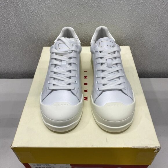 ★MARNI★ DADA BUMPER SNEAKERS LILY WHITE LIGHT PINK SNZW013 Dada Bumper Sneakers (Lily White) – tons-shop